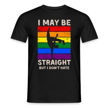 Capoeira Droits LGBT - T-shirt homme - noir - Devant - AI Model Male 178 light (178cm)