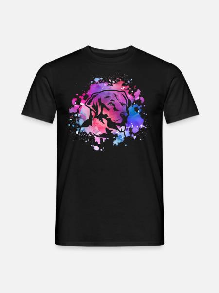 Labrador dog lover - Men's T-Shirt - black