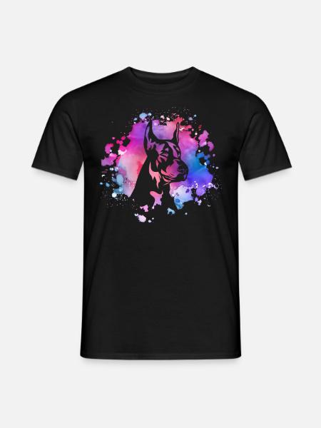 Doberman dog lover - Men's T-Shirt - black
