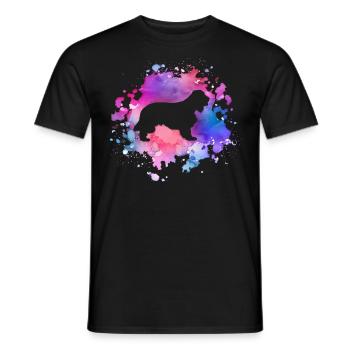 Cocker-Spaniel-Hundeliebhaber - Männer T-Shirt - Schwarz - Vorne - AI Model Male 178 light (178cm)