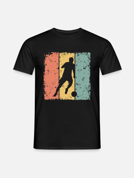 Soccer retro - Men's T-Shirt - black