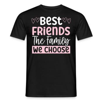Beste Freunde Für Immer Bff Bestie-freundschaft - Männer T-Shirt - Schwarz - Vorne - AI Model Male 178 light (178cm)