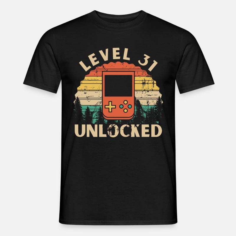 Level 31 freigeschaltet - Männer T-Shirt - Schwarz