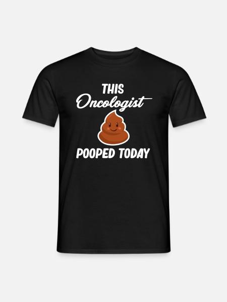 Dieser Onkologe Hat Heute Ein Lustiges - Männer T-Shirt - Schwarz