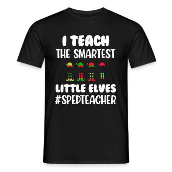 Ich Unterrichte Die Sonderpädagogik Der Klügsten - Männer T-Shirt - Schwarz - Vorne - AI Model Male 178 light (178cm)