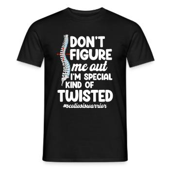 Don't find out that I'm a special kind of - Men's T-Shirt - black - Front - AI Model Male 178 light (178cm)