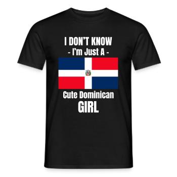 I Don't Know I'm Just A Sweet One - Men's T-Shirt - black - Front - AI Model Male 178 light (178cm)