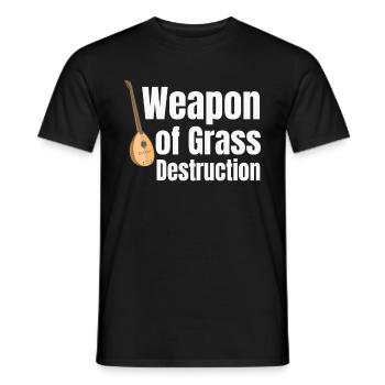 Waffe Der Zerstörung Lustige - Männer T-Shirt - Schwarz - Vorne - AI Model Male 178 light (178cm)