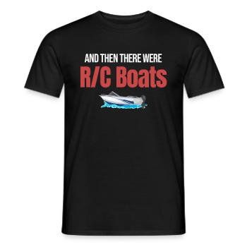 Et puis il y avait Rc Boats, Captain Airboat, - T-shirt homme - noir - Devant - AI Model Male 178 light (178cm)
