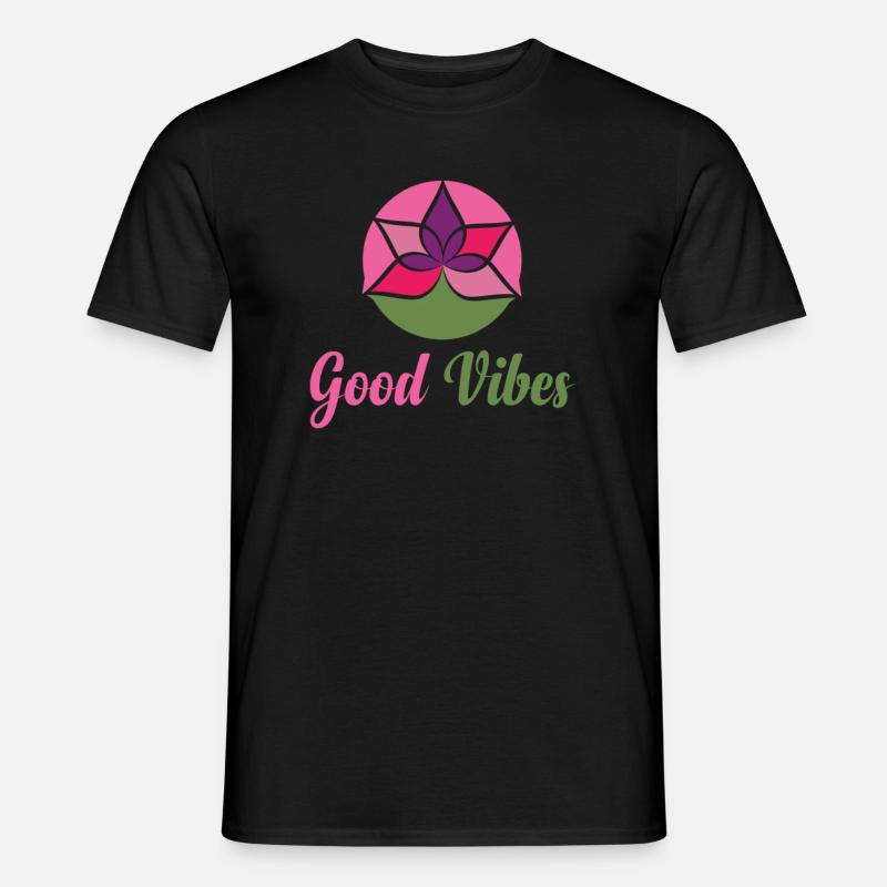 Chakra Healing Buddhist Hypnosis - Männer T-Shirt - Schwarz