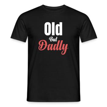 Alter, Aber Väterlicher, Lustiger Opa-humor, - Männer T-Shirt - Schwarz - Vorne - AI Model Male 178 light (178cm)