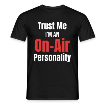 Vertrauen Sie Mir, Ich Bin Ein - Männer T-Shirt - Schwarz - Vorne - AI Model Male 178 light (178cm)