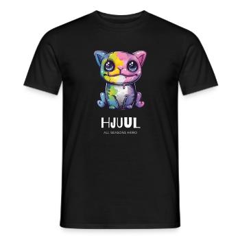 Lustiges Outfit für Heulsusen, Monster, Katze - Männer T-Shirt - Schwarz - Vorne - AI Model Male 178 light (178cm)