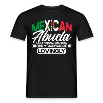 Mexiko Mexikanische Wurzeln Geschenk - Männer T-Shirt - Schwarz - Vorne - AI Model Male 178 light (178cm)