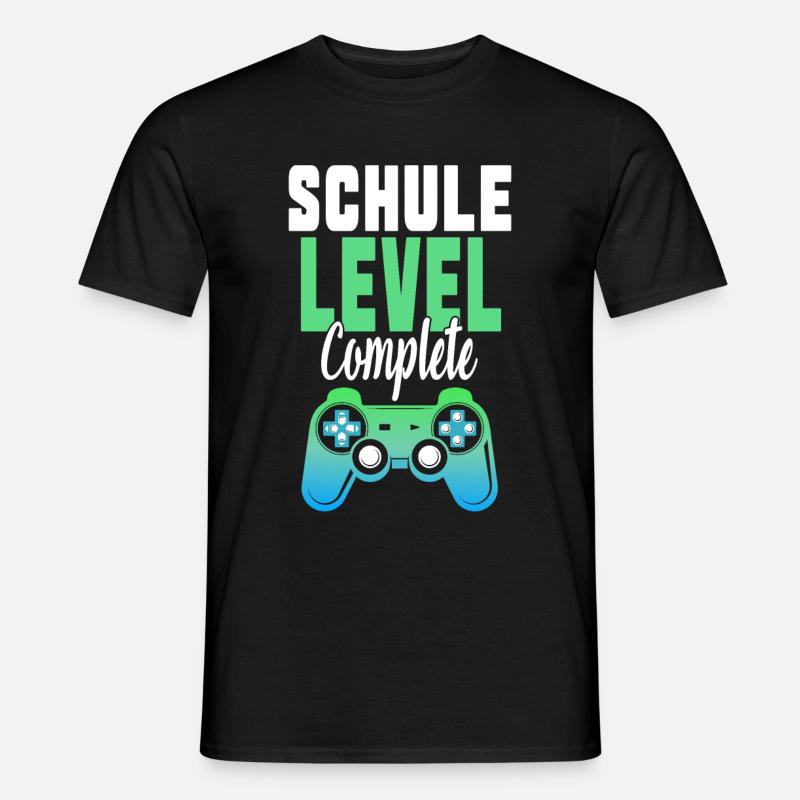 Schulabschluss Schule Geschenkidee - Männer T-Shirt - Schwarz