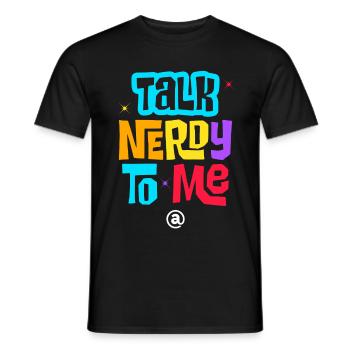 Entretien ringard à moi - T-shirt homme - noir - Devant - AI Model Male 178 light (178cm)