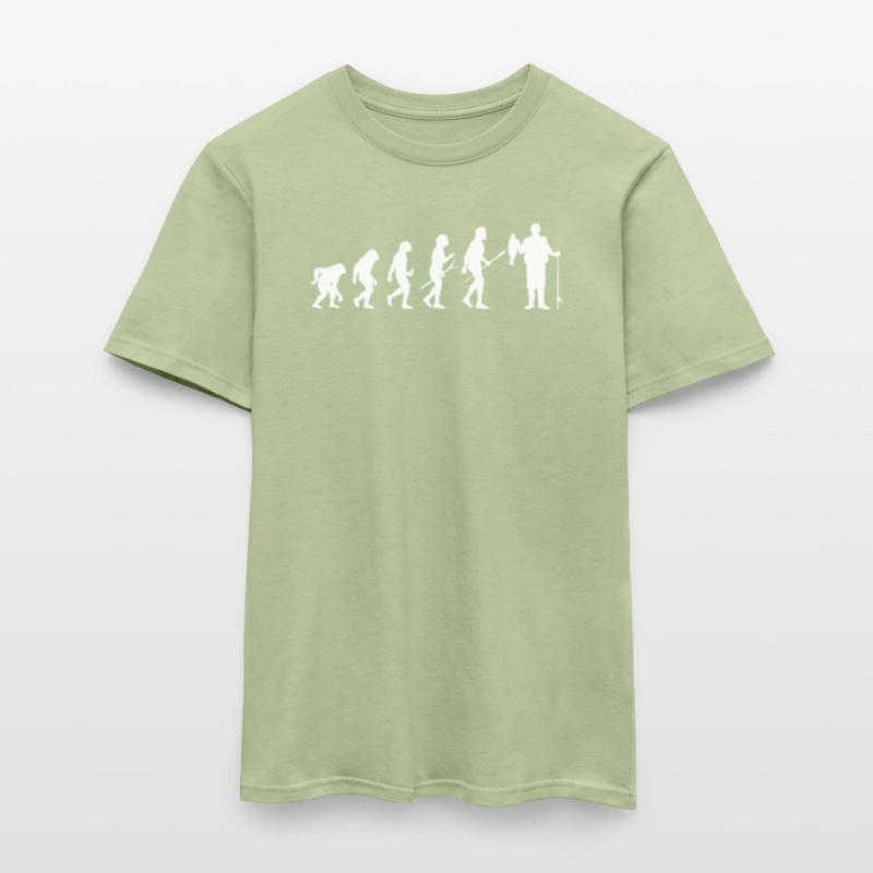 Cadeau de pêcheur Evolution Evolution T-shirt homme