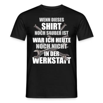 Heimwerker Werkstatt Bastler - Männer T-Shirt - Schwarz - Vorne - AI Model Male 178 light (178cm)