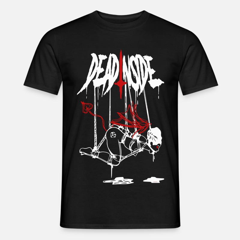 Abstrakter Feuerblitz - Männer T-Shirt - Schwarz