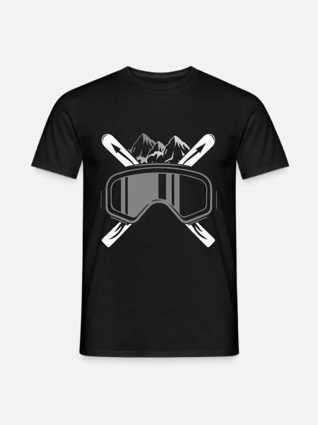 Schifoan - (sk) - Männer T-Shirt - Schwarz