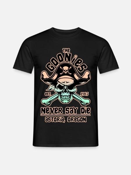 THE GOONIES 8 - Men's T-Shirt - black