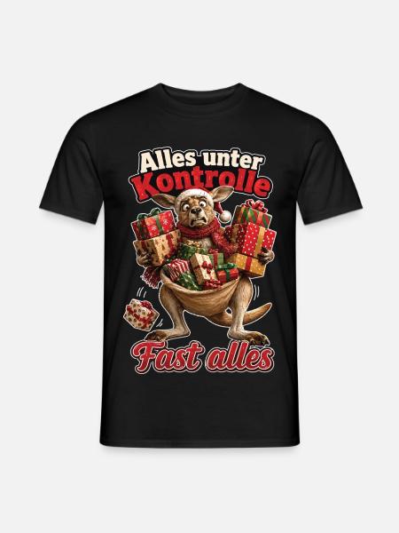 Alles unter Kontrolle, Fast alles - Männer T-Shirt - Schwarz