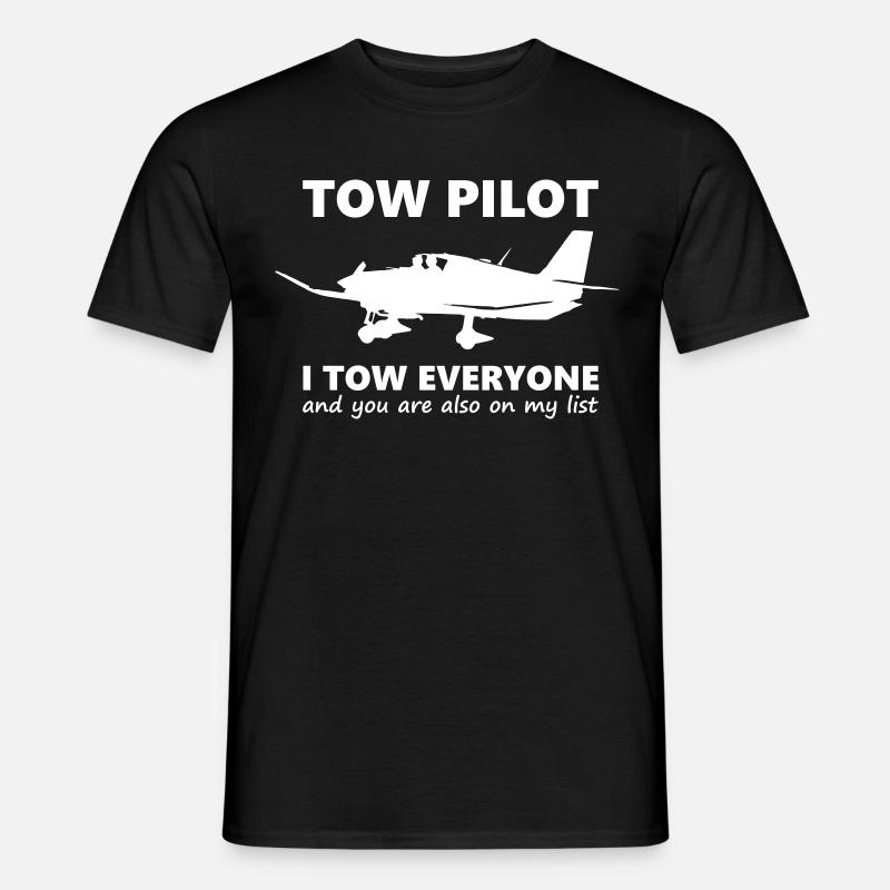towpilot dr400 robin - Männer T-Shirt - Schwarz