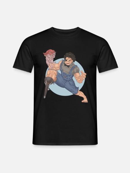 Pigarm Pirate - Männer T-Shirt - Schwarz