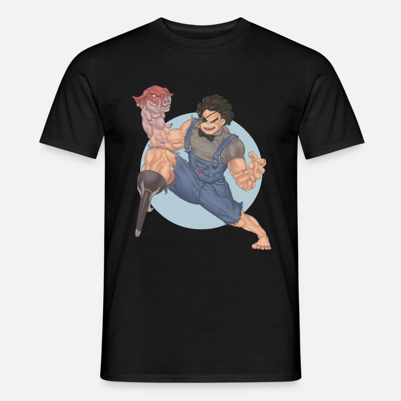 Pigarm Pirate - Männer T-Shirt - Schwarz