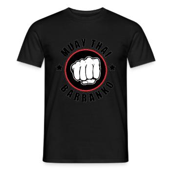 sportif - T-shirt homme - noir - Devant - AI Model Male 178 light (178cm)
