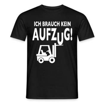 Staplerfahrer Lagerist Gabelstaplerfahrer Stapler - Männer T-Shirt - Schwarz - Vorne - AI Model Male 178 light (178cm)