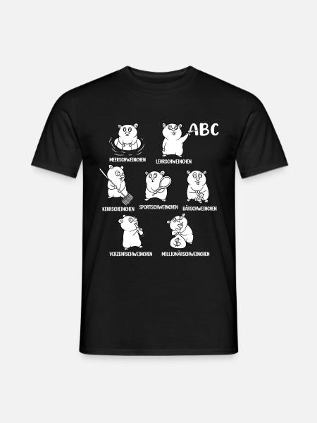 Guinea pig - Men's T-Shirt - black