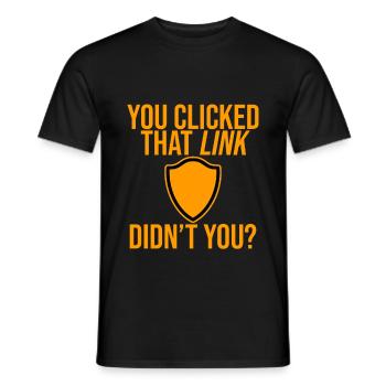 Vous avez cliqué sur ce lien, n’avez-vous pas 4 - T-shirt homme - noir - Devant - AI Model Male 178 light (178cm)