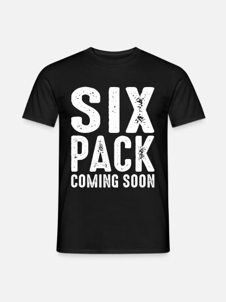 Six Pack à venir 43 - T-shirt homme - noir