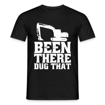 Été là creusé que 6 - T-shirt homme - noir - Devant - AI Model Male 178 light (178cm)