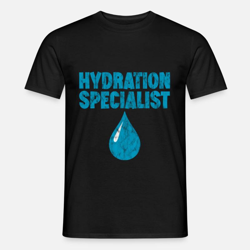 Hydration Specialist 3 - Männer T-Shirt - Schwarz