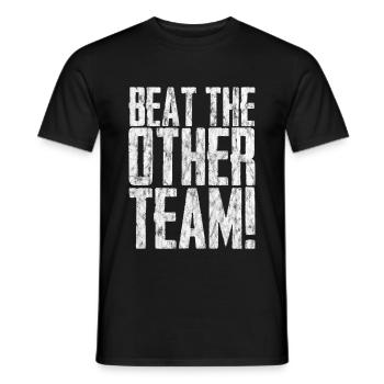 Beat The Other Team 3 - Männer T-Shirt - Schwarz - Vorne - AI Model Male 178 light (178cm)