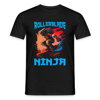 Rollerblade Ninja 6 - T-shirt homme - noir - Devant - AI Model Male 178 light (178cm)