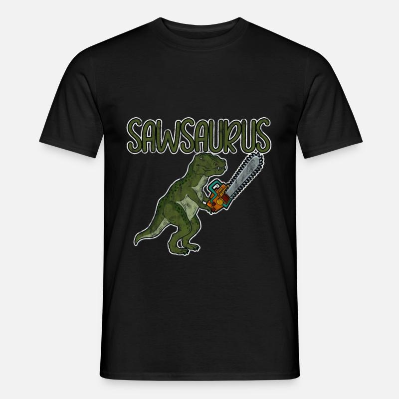 Sawsaurus 3 - Men’s T-shirt - black