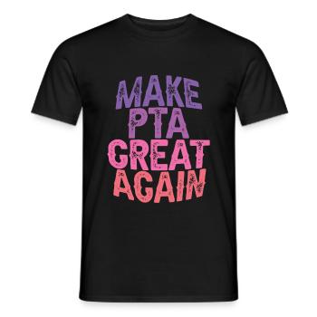 Rendre la PTA à nouveau géniale 3 - T-shirt homme - noir - Devant - AI Model Male 178 light (178cm)