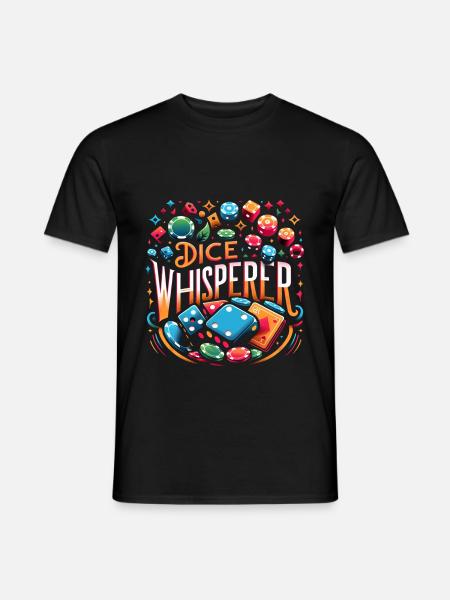 Dice Whisperer 11 - Männer T-Shirt - Schwarz