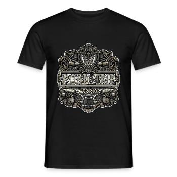 Road Trip Warrior 7 - Männer T-Shirt - Schwarz - Vorne - AI Model Male 178 light (178cm)