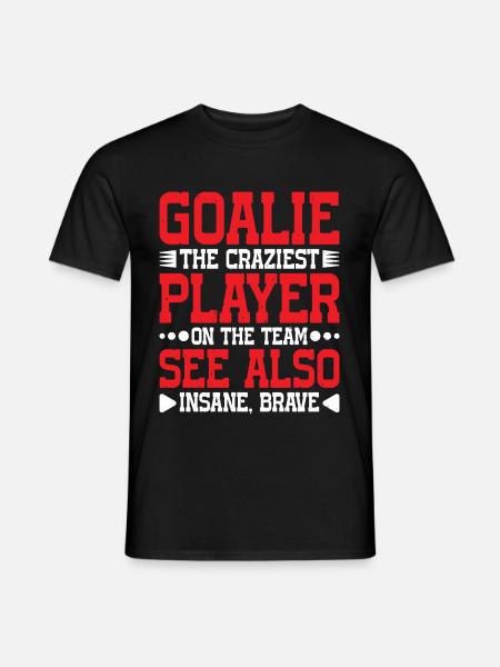 Goalie Gear Goalkeeper Definition 12 - Men's T-Shirt - black