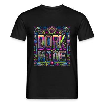 Mode Dork 10 - T-shirt homme - noir - Devant - AI Model Male 178 light (178cm)