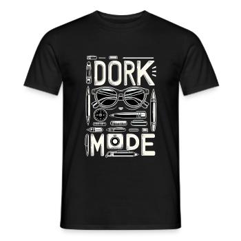 Mode Dork 6 - T-shirt homme - noir - Devant - AI Model Male 178 light (178cm)