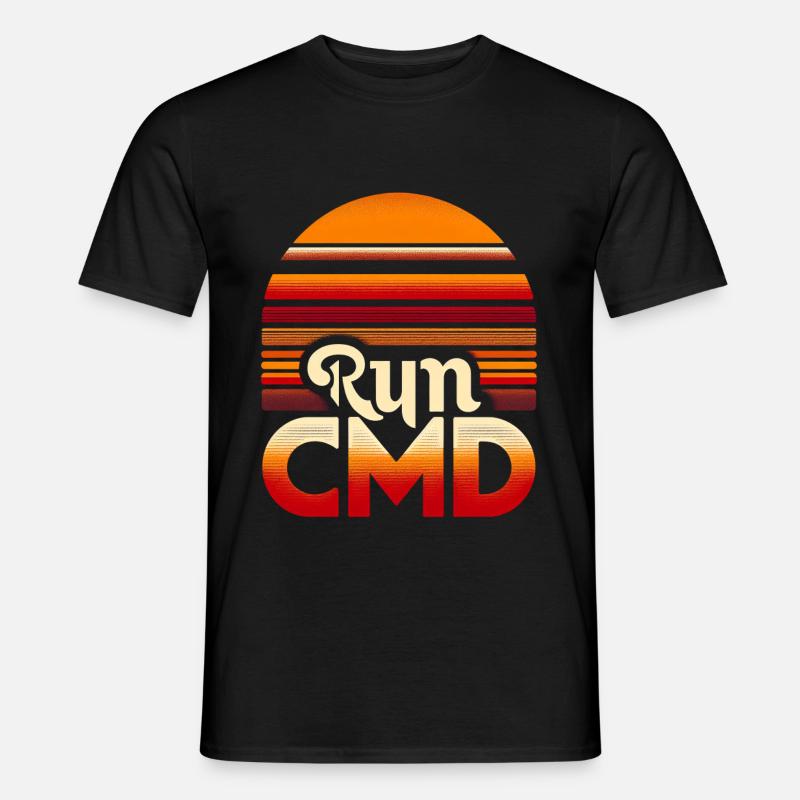 Run Cmd 44 - Men's T-Shirt - black