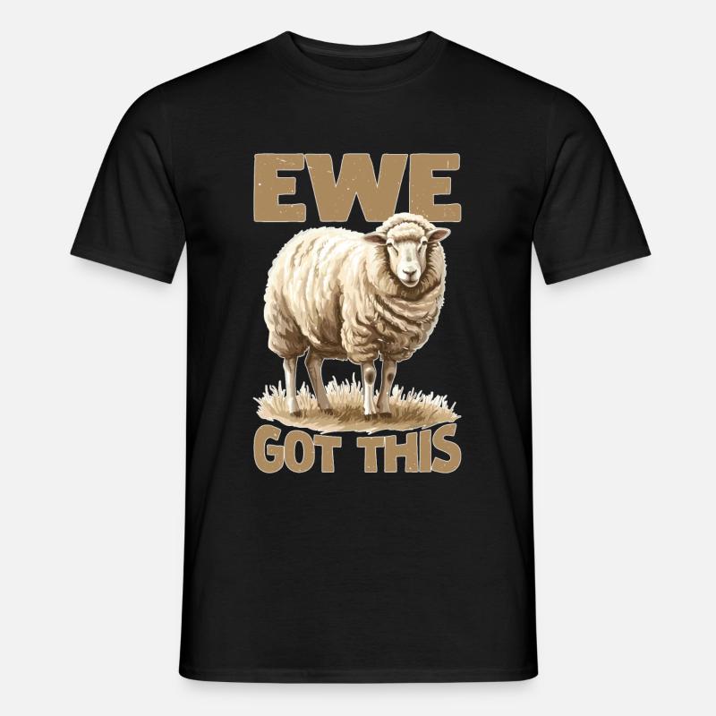Ewe Got This 2 - Männer T-Shirt - Schwarz