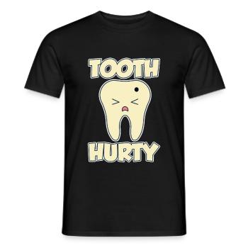 Tooth Hurty 4 - Men's T-Shirt - black - Front - AI Model Male 178 light (178cm)