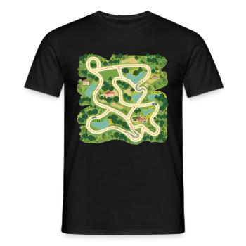Car Play Mat For Children - Parents Massage 3 - Männer T-Shirt - Schwarz - Vorne - AI Model Male 178 light (178cm)