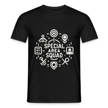 Special Area Squad 10 - Männer T-Shirt - Schwarz - Vorne - AI Model Male 178 light (178cm)